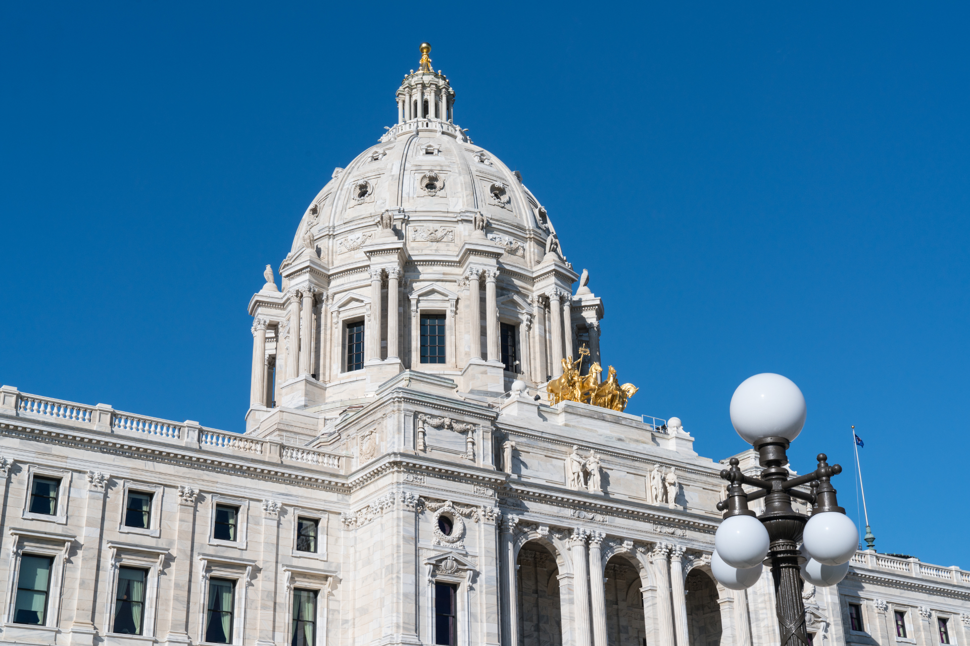 State Capital Building in St. Paul , Minnesota